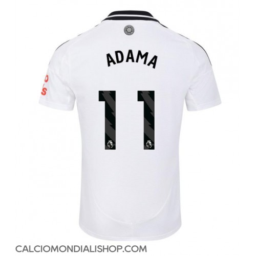 Maglie da calcio Fulham Adama Traore #11 Prima Maglia 2024-25 Manica Corta